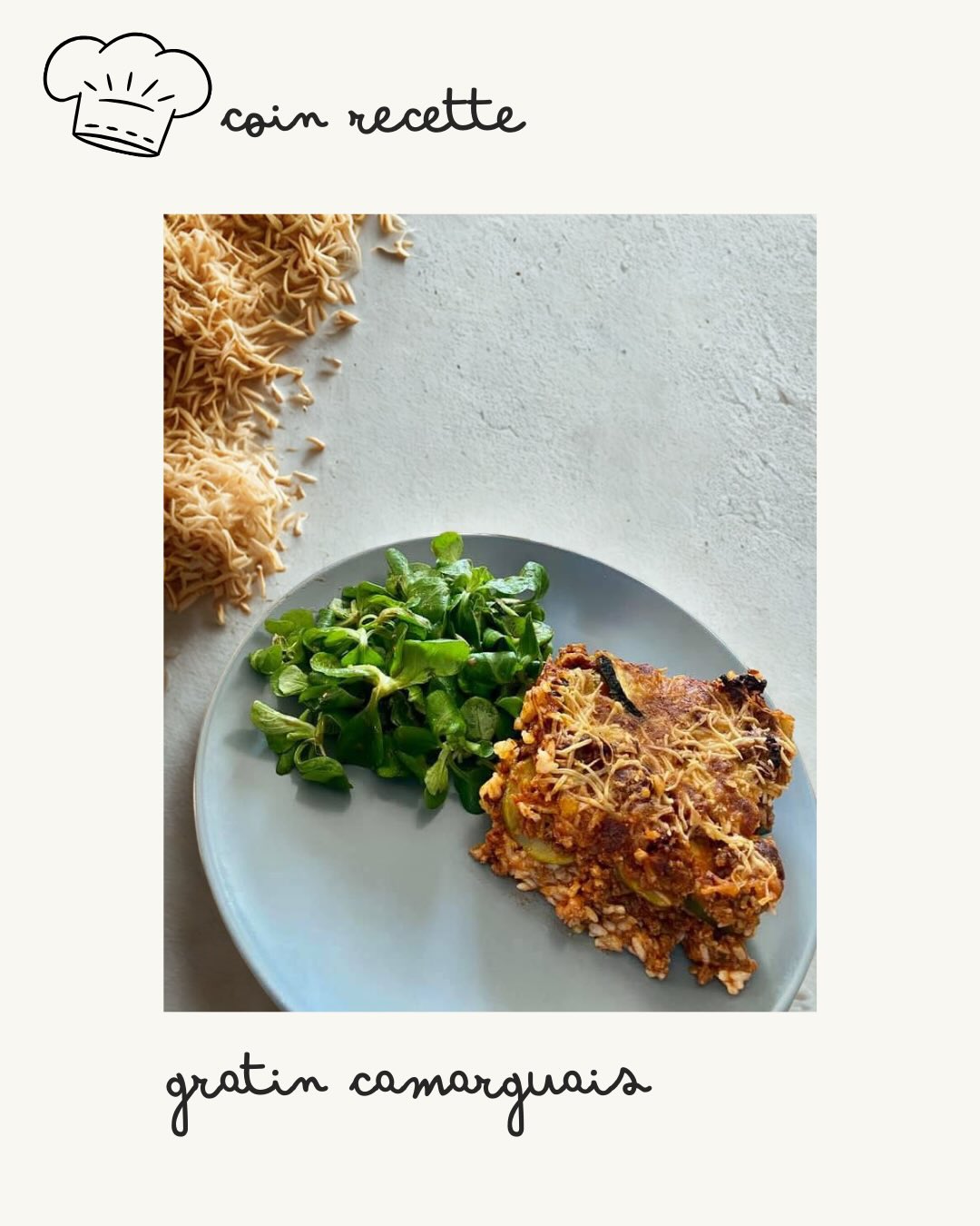 [Coin Recette]  Gratin Camarguais ❤️
